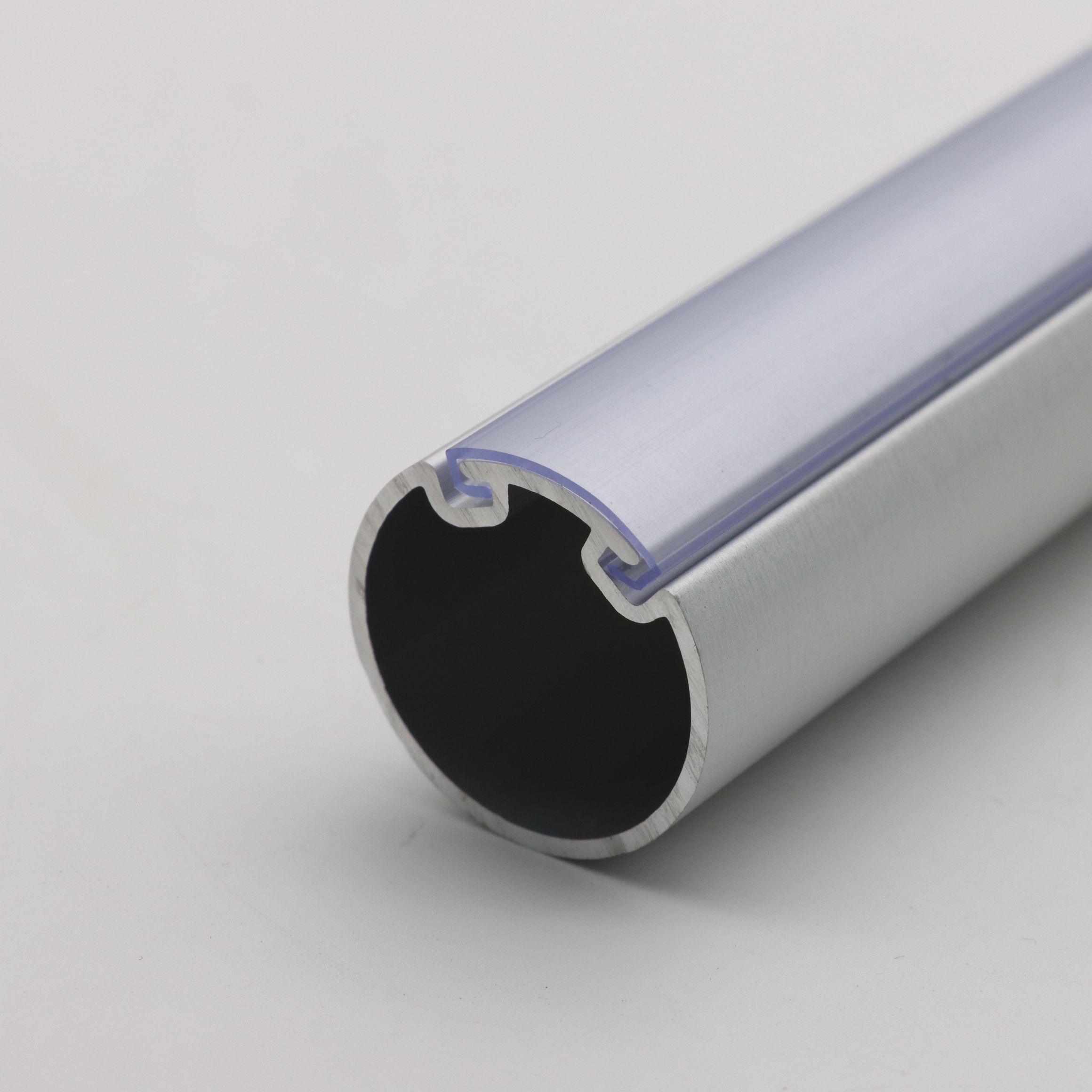 1-5/16 Inch Round Tube W/plastic Strip