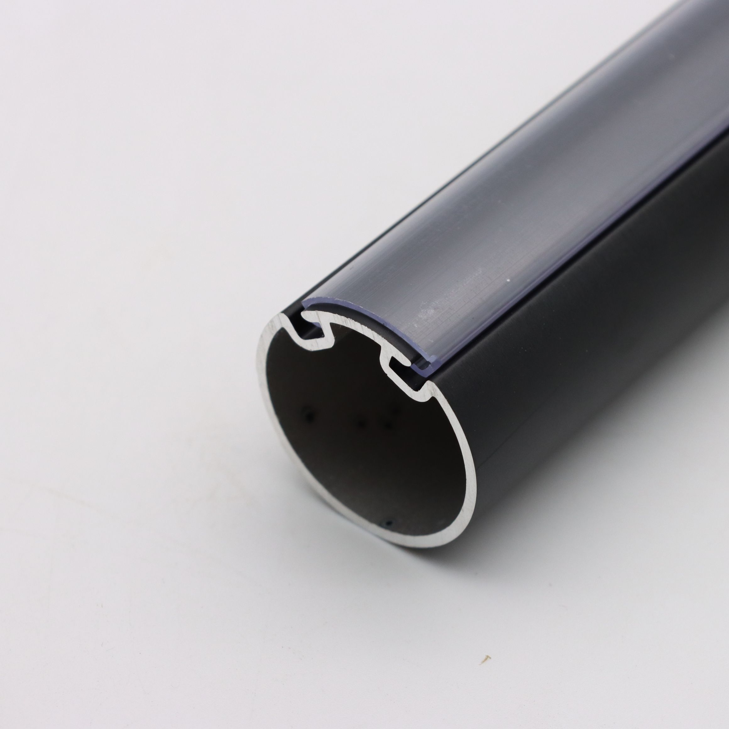 1-5/16 Inch Round Tube W/plastic Strip