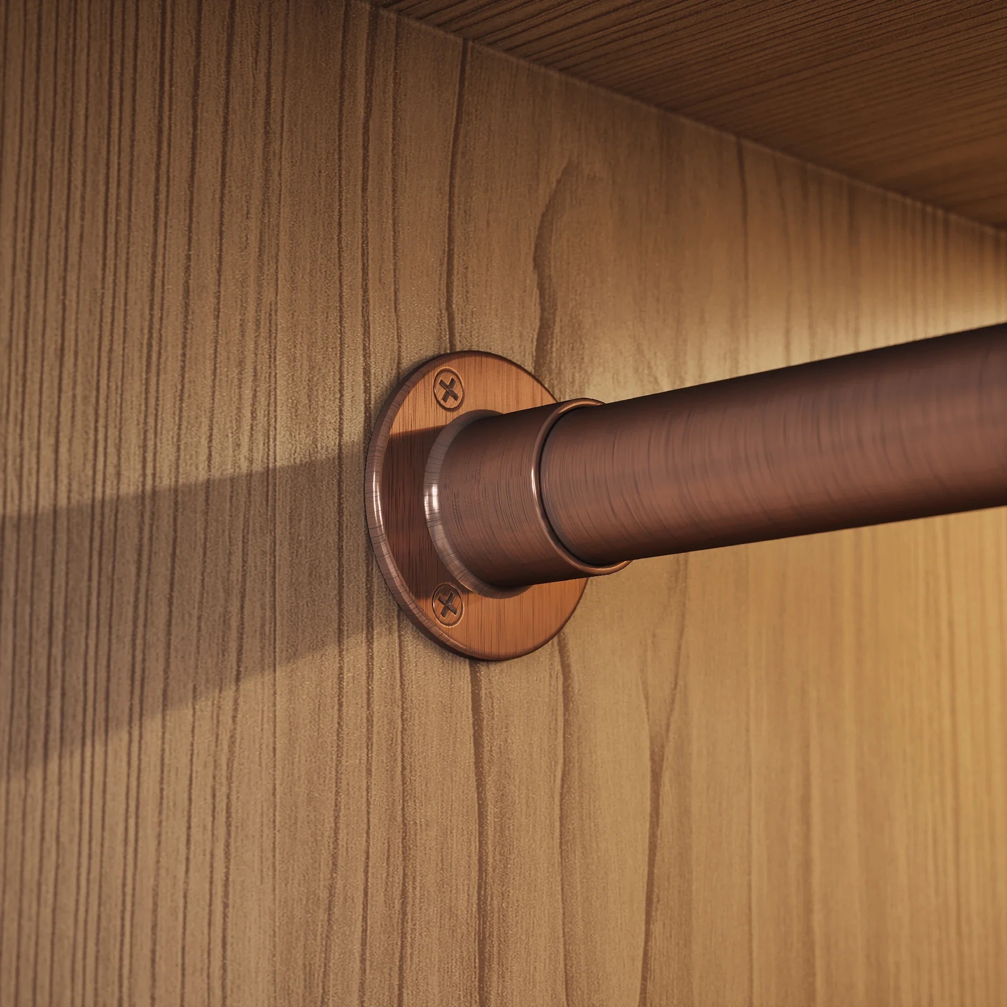 Antique copper 25mm super deluxe end sockets