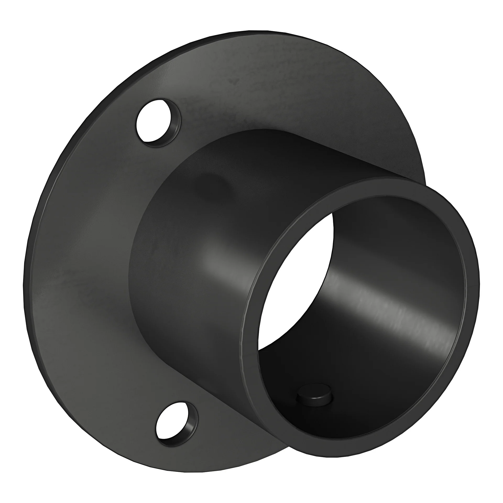 25mm Fittings Super Deluxe End Sockets--matt black