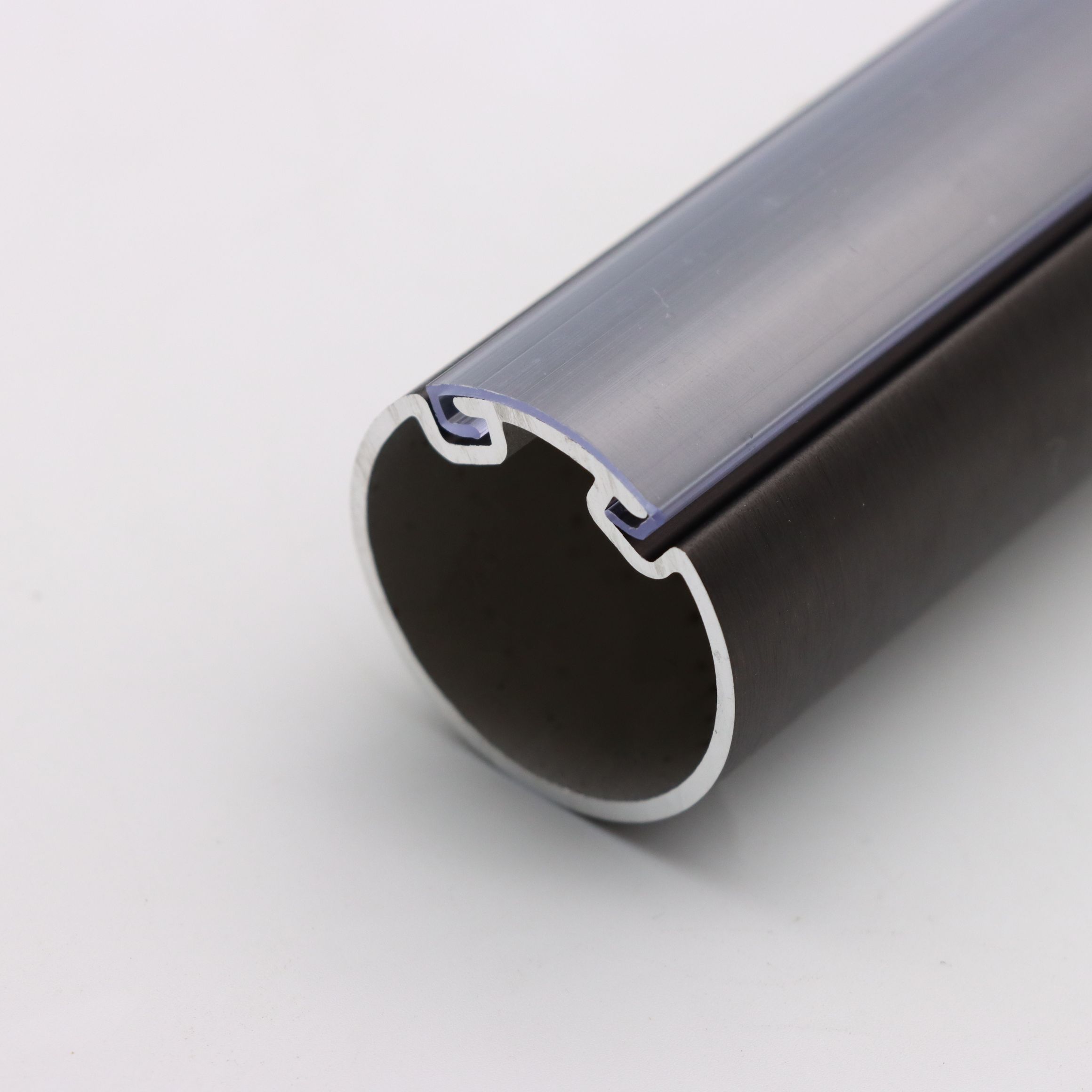 1-5/16 Inch Round Tube W/plastic Strip