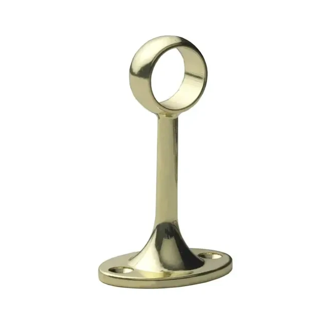 19mm Deluxe Centre Bracket in premium zinc alloy for secure wardrobe rod support